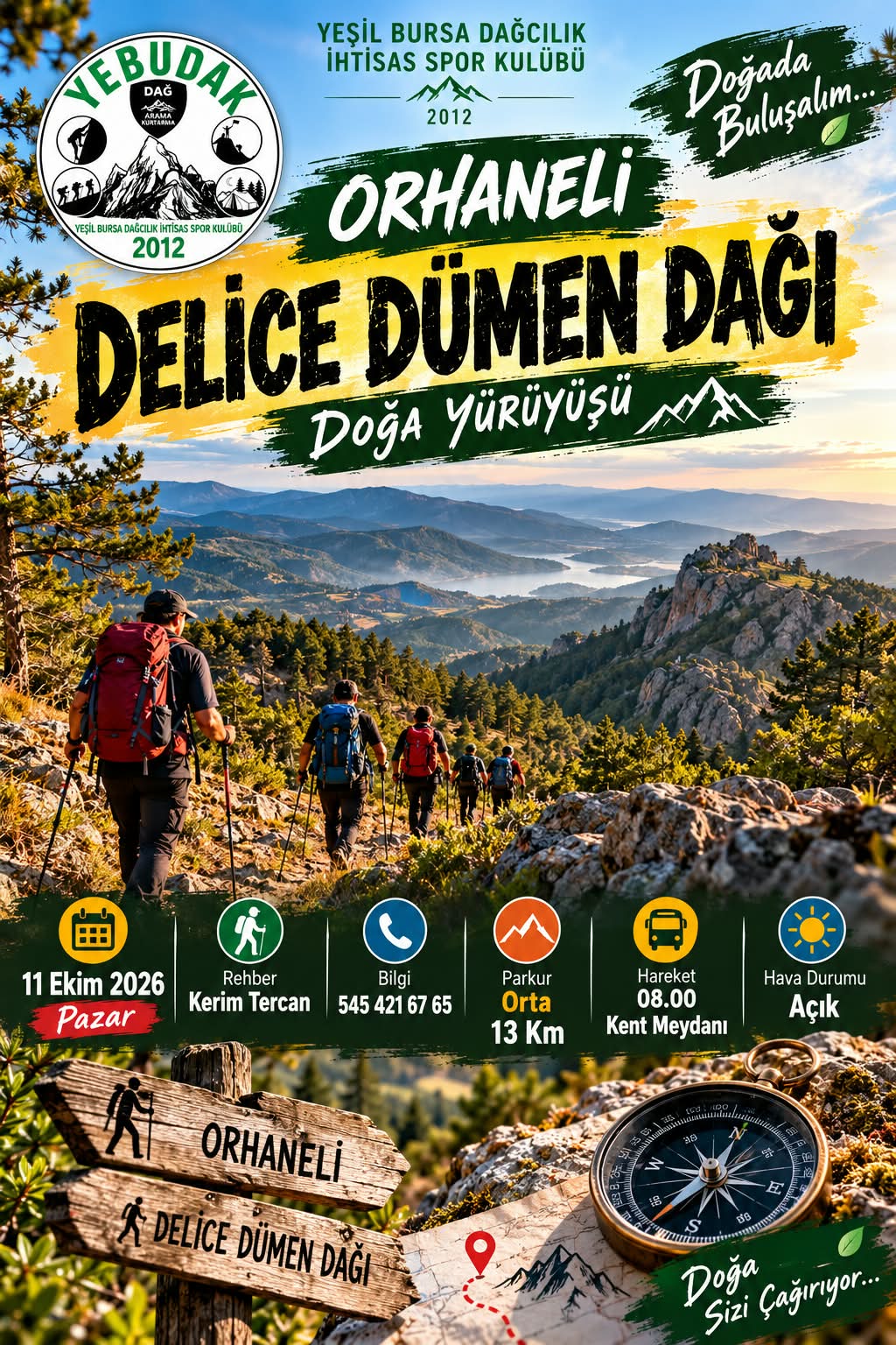 Orhaneli – Dümen Dağı Doğa Yürüyüşü